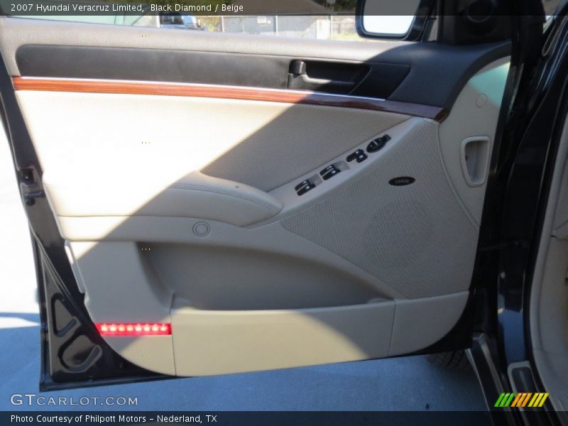 Black Diamond / Beige 2007 Hyundai Veracruz Limited