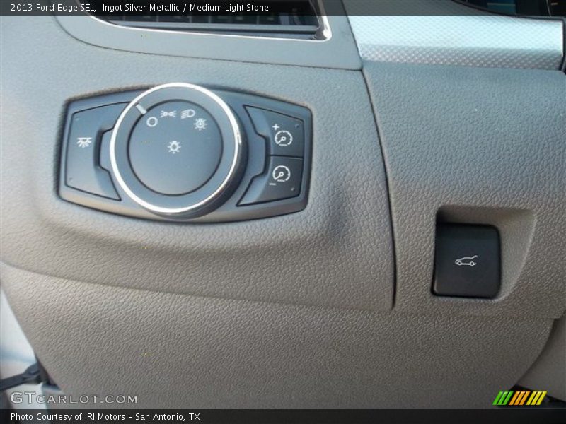Ingot Silver Metallic / Medium Light Stone 2013 Ford Edge SEL
