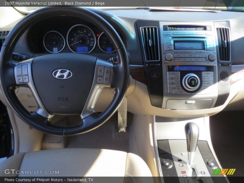 Black Diamond / Beige 2007 Hyundai Veracruz Limited