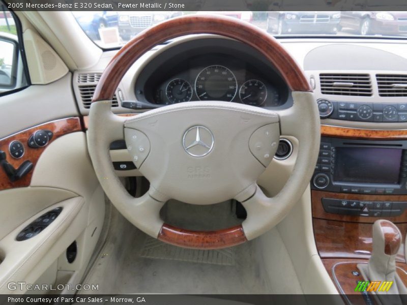Pewter Metallic / Stone 2005 Mercedes-Benz E 320 Sedan