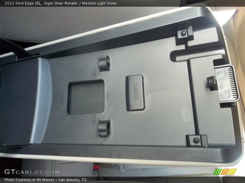 Ingot Silver Metallic / Medium Light Stone 2013 Ford Edge SEL