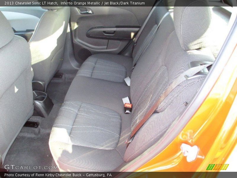 Rear Seat of 2013 Sonic LT Hatch