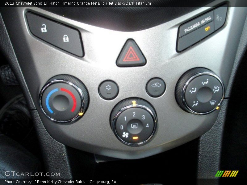 Controls of 2013 Sonic LT Hatch