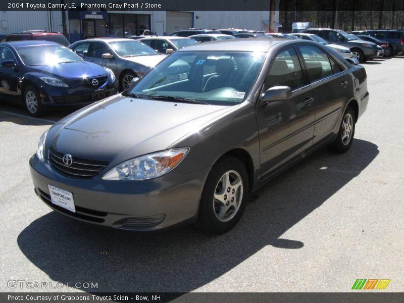 Phantom Gray Pearl / Stone 2004 Toyota Camry LE