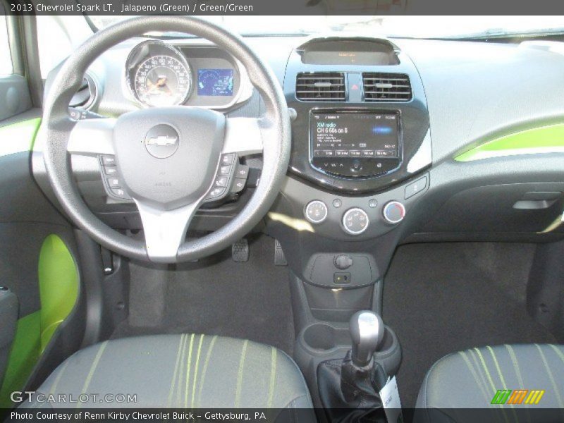 Dashboard of 2013 Spark LT