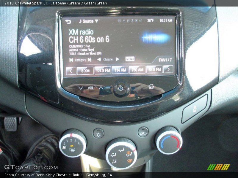 Controls of 2013 Spark LT