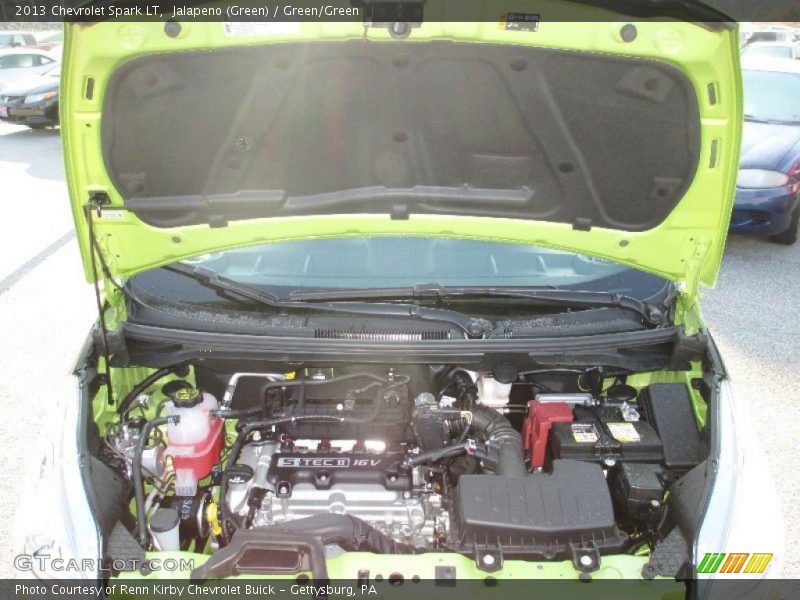  2013 Spark LT Engine - 1.2 Liter DOHC 16-Valve VVT S-TEC II 4 Cylinder