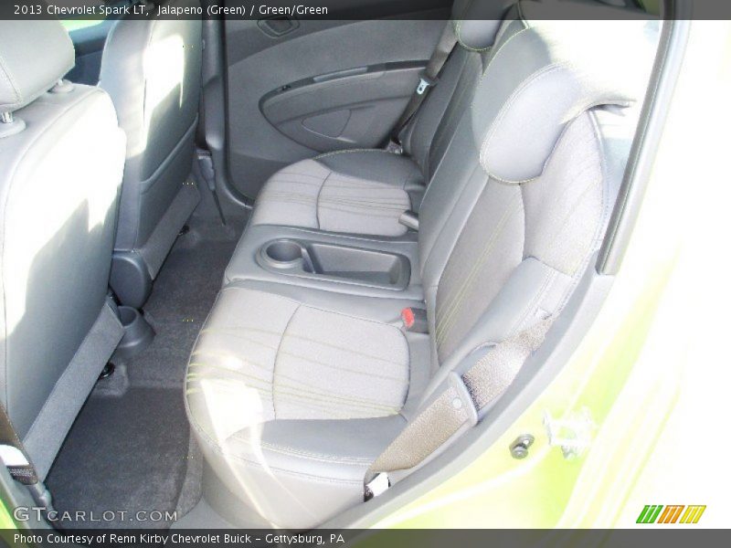 Rear Seat of 2013 Spark LT