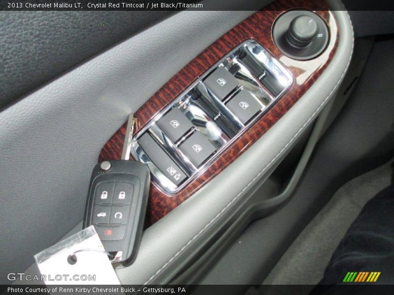 Crystal Red Tintcoat / Jet Black/Titanium 2013 Chevrolet Malibu LT