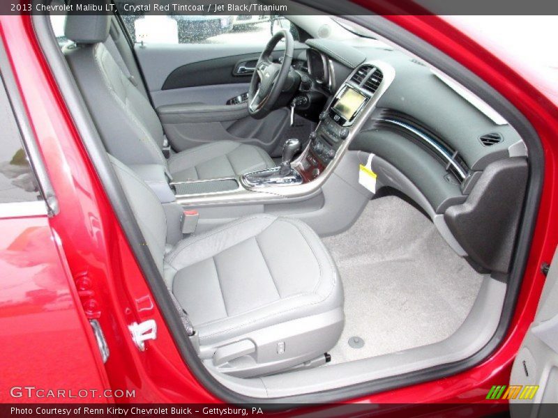 Crystal Red Tintcoat / Jet Black/Titanium 2013 Chevrolet Malibu LT
