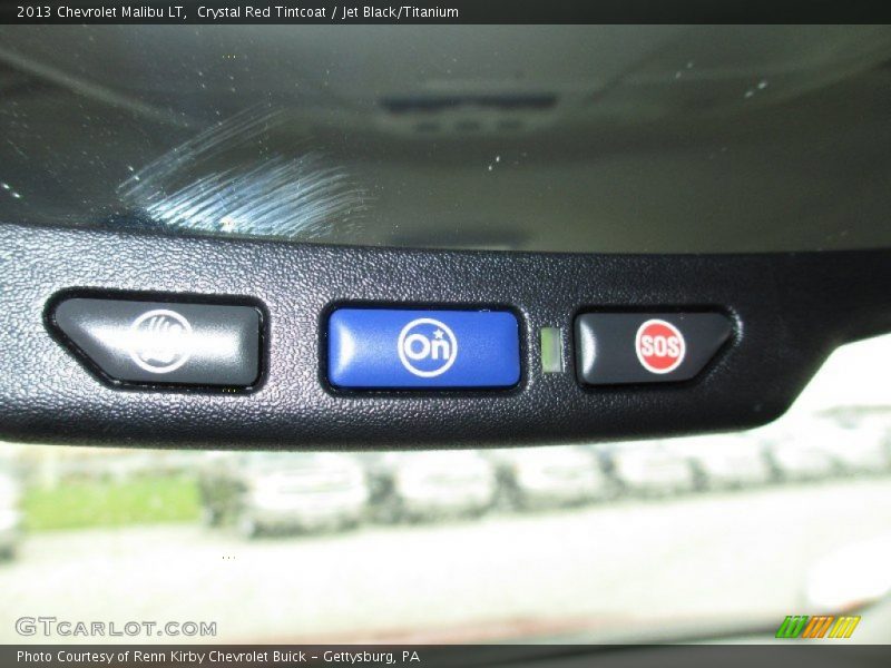 Crystal Red Tintcoat / Jet Black/Titanium 2013 Chevrolet Malibu LT