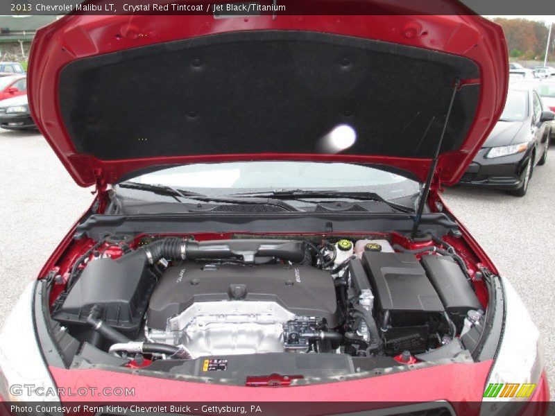 Crystal Red Tintcoat / Jet Black/Titanium 2013 Chevrolet Malibu LT