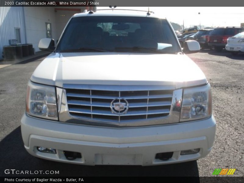 White Diamond / Shale 2003 Cadillac Escalade AWD