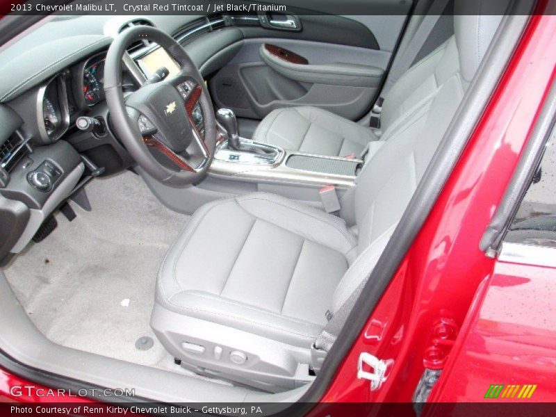 Crystal Red Tintcoat / Jet Black/Titanium 2013 Chevrolet Malibu LT