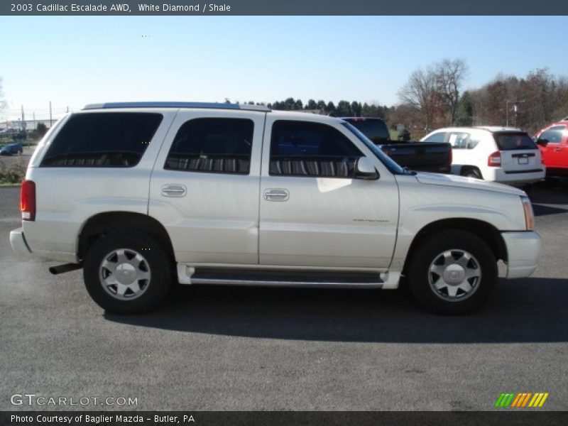 White Diamond / Shale 2003 Cadillac Escalade AWD