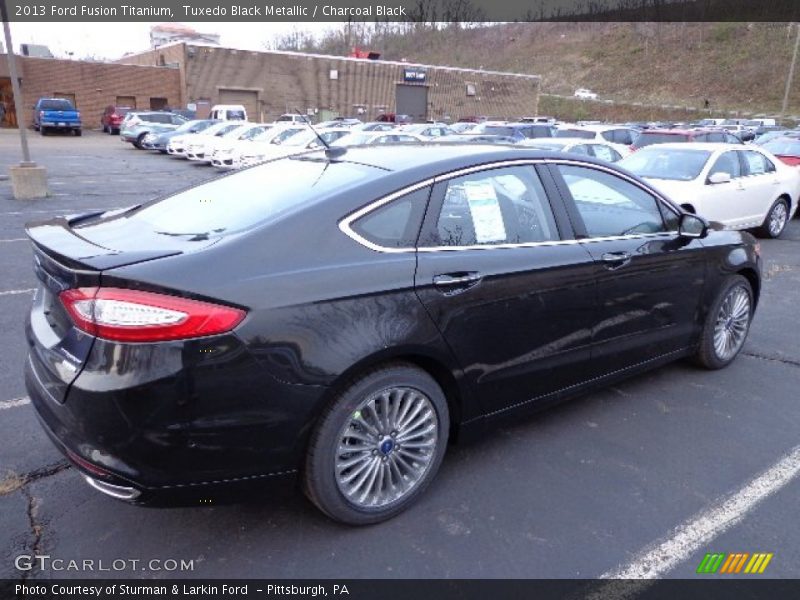  2013 Fusion Titanium Tuxedo Black Metallic