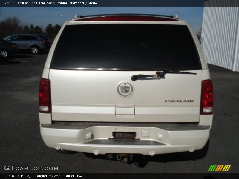 White Diamond / Shale 2003 Cadillac Escalade AWD