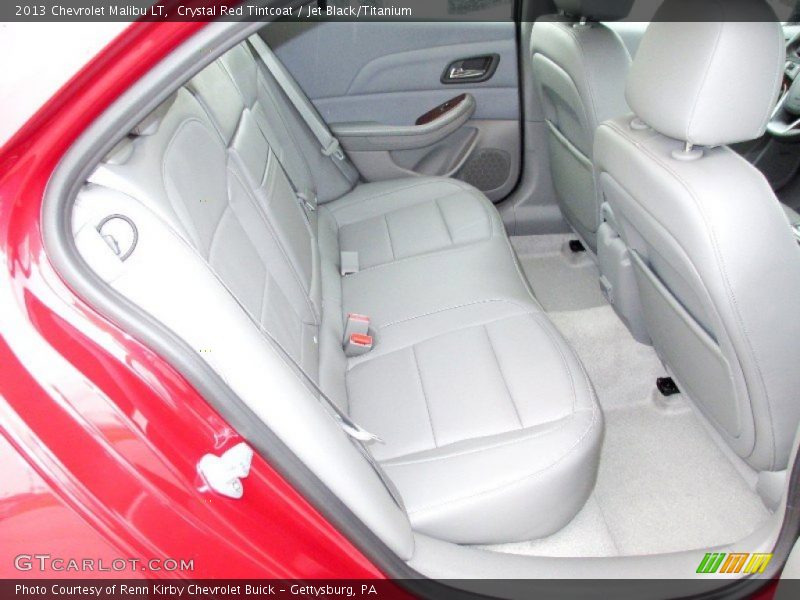 Crystal Red Tintcoat / Jet Black/Titanium 2013 Chevrolet Malibu LT