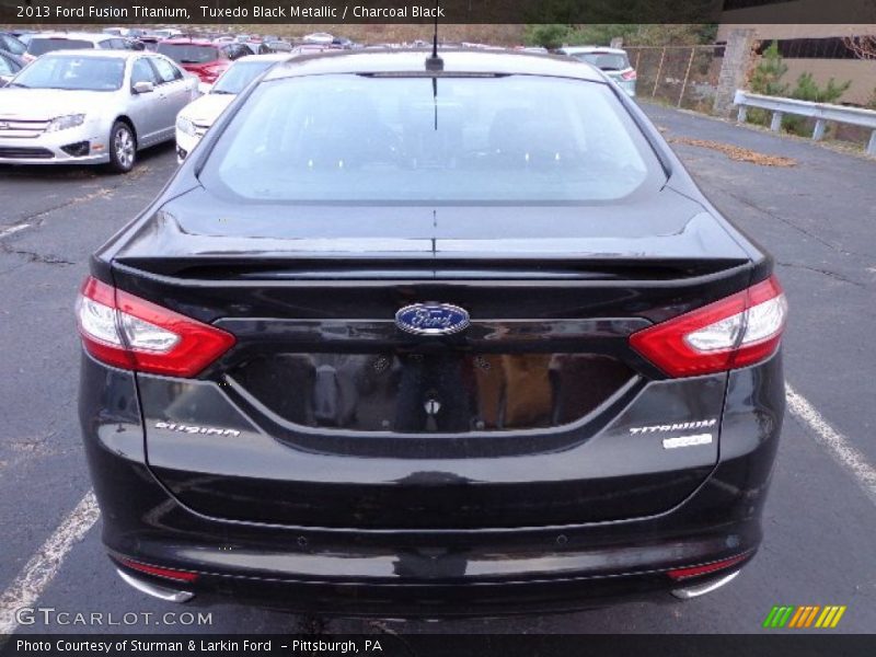 Tuxedo Black Metallic / Charcoal Black 2013 Ford Fusion Titanium