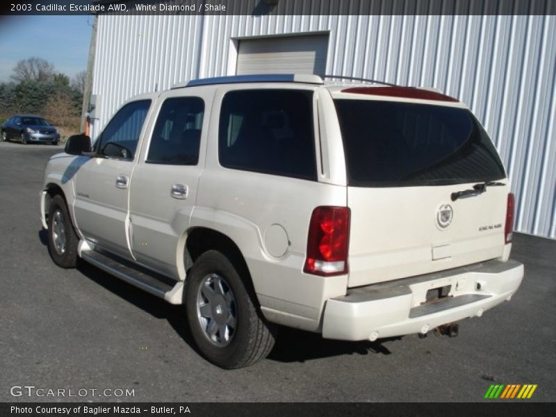 White Diamond / Shale 2003 Cadillac Escalade AWD