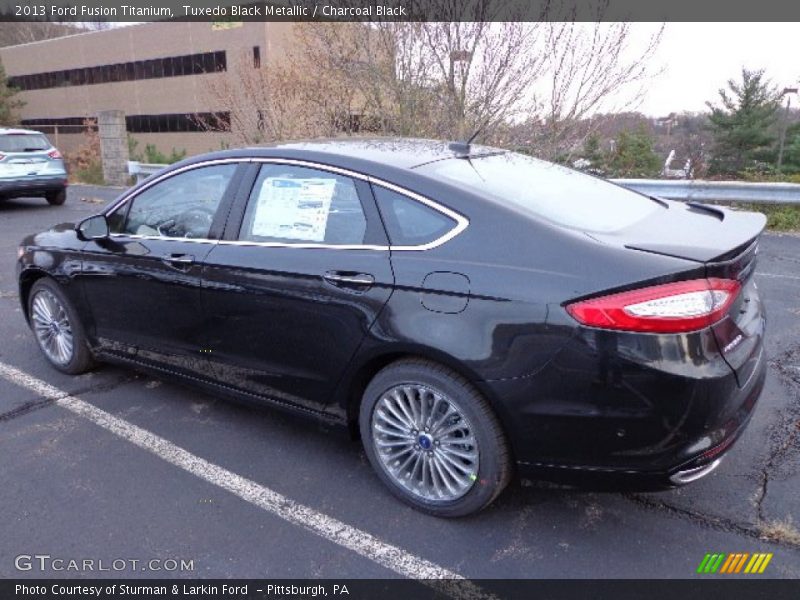 Tuxedo Black Metallic / Charcoal Black 2013 Ford Fusion Titanium