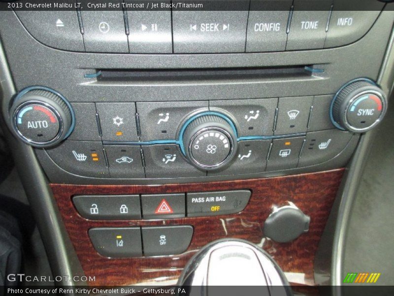 Crystal Red Tintcoat / Jet Black/Titanium 2013 Chevrolet Malibu LT