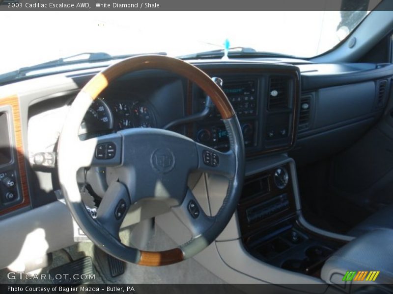 White Diamond / Shale 2003 Cadillac Escalade AWD