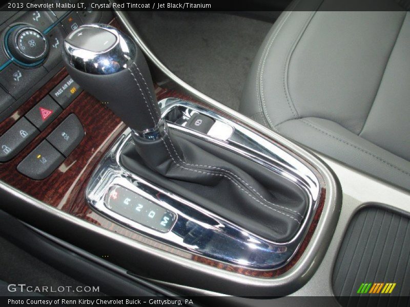 Crystal Red Tintcoat / Jet Black/Titanium 2013 Chevrolet Malibu LT