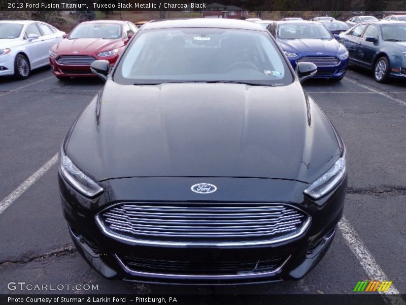  2013 Fusion Titanium Tuxedo Black Metallic