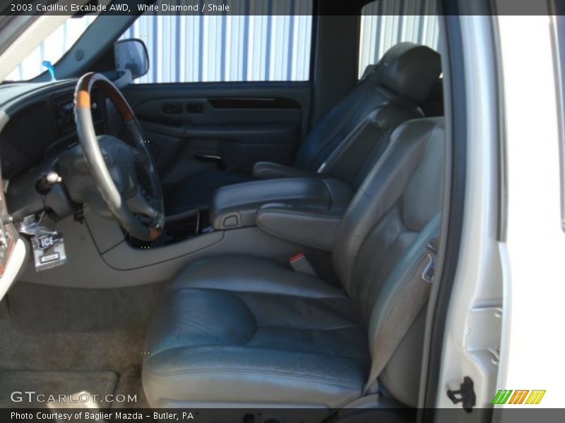 White Diamond / Shale 2003 Cadillac Escalade AWD