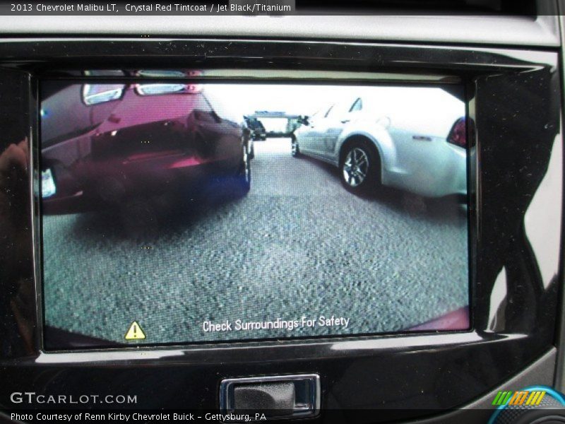 Crystal Red Tintcoat / Jet Black/Titanium 2013 Chevrolet Malibu LT