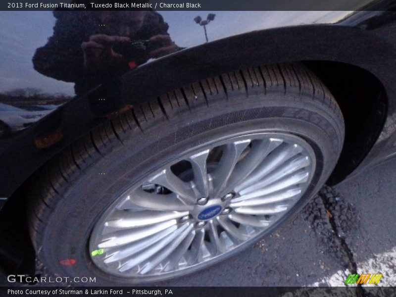 Tuxedo Black Metallic / Charcoal Black 2013 Ford Fusion Titanium