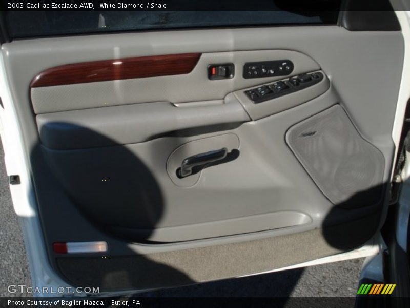 White Diamond / Shale 2003 Cadillac Escalade AWD