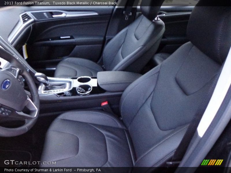 Front Seat of 2013 Fusion Titanium