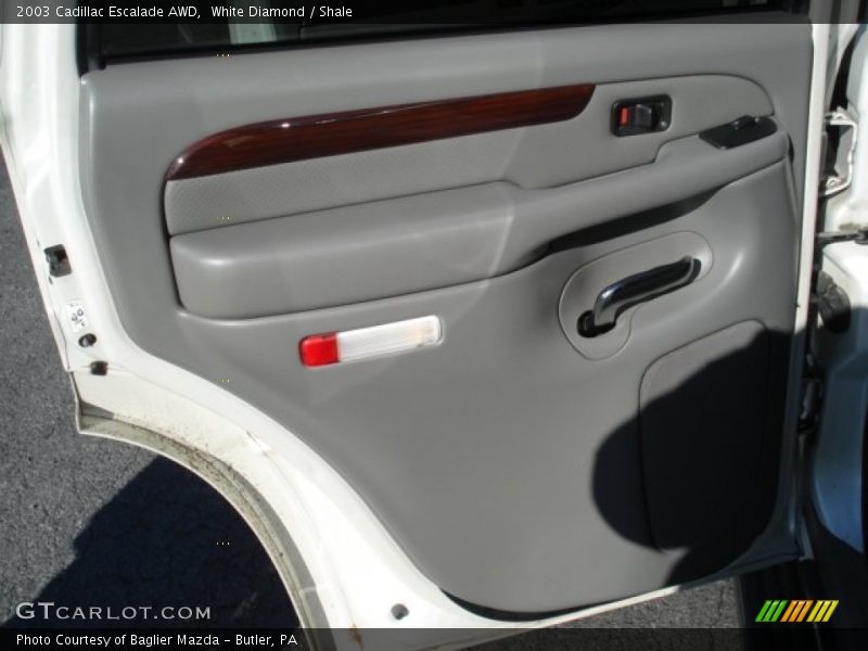 White Diamond / Shale 2003 Cadillac Escalade AWD