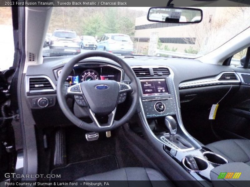 Dashboard of 2013 Fusion Titanium