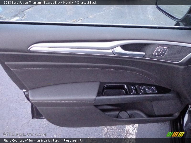 Tuxedo Black Metallic / Charcoal Black 2013 Ford Fusion Titanium
