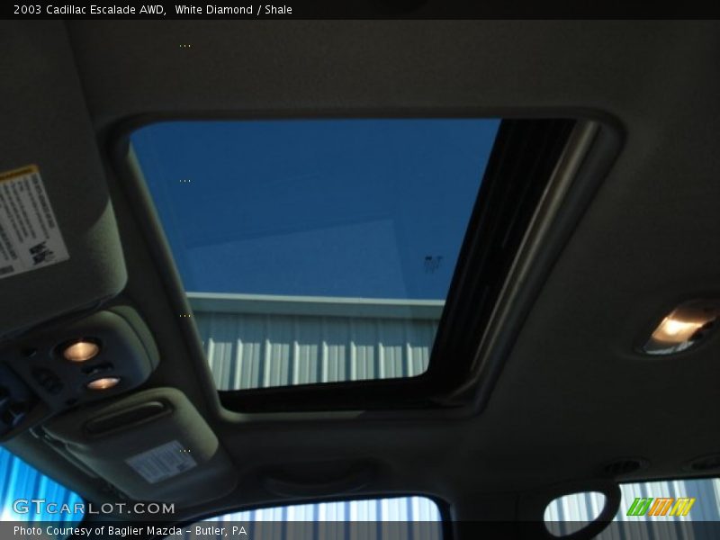 White Diamond / Shale 2003 Cadillac Escalade AWD