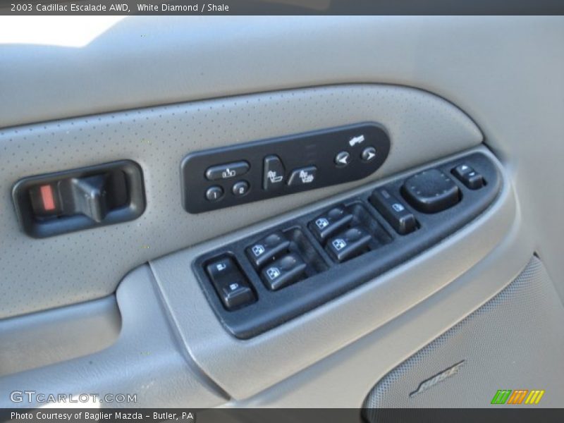 White Diamond / Shale 2003 Cadillac Escalade AWD