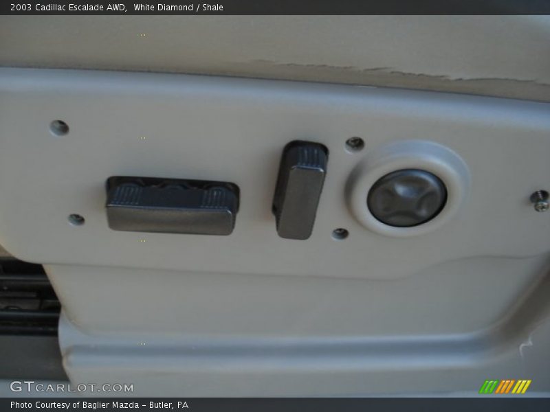 White Diamond / Shale 2003 Cadillac Escalade AWD