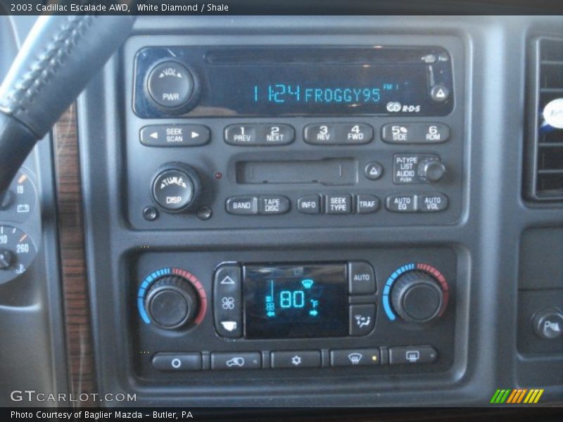 White Diamond / Shale 2003 Cadillac Escalade AWD