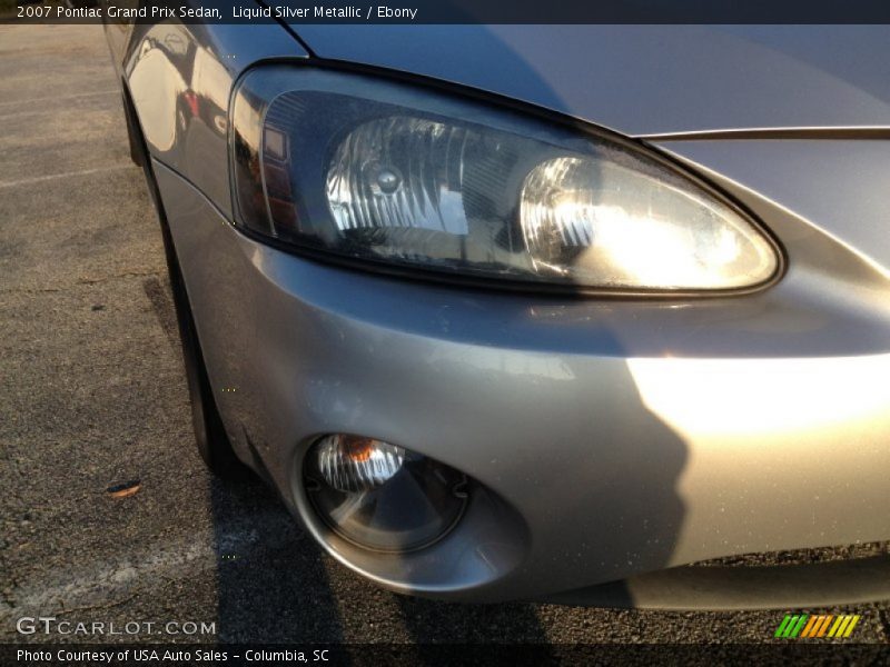 Liquid Silver Metallic / Ebony 2007 Pontiac Grand Prix Sedan