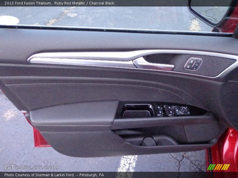Door Panel of 2013 Fusion Titanium