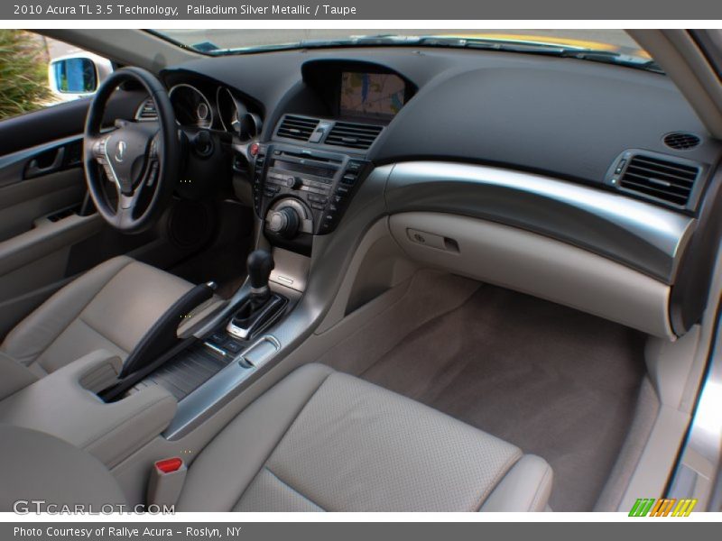 Palladium Silver Metallic / Taupe 2010 Acura TL 3.5 Technology