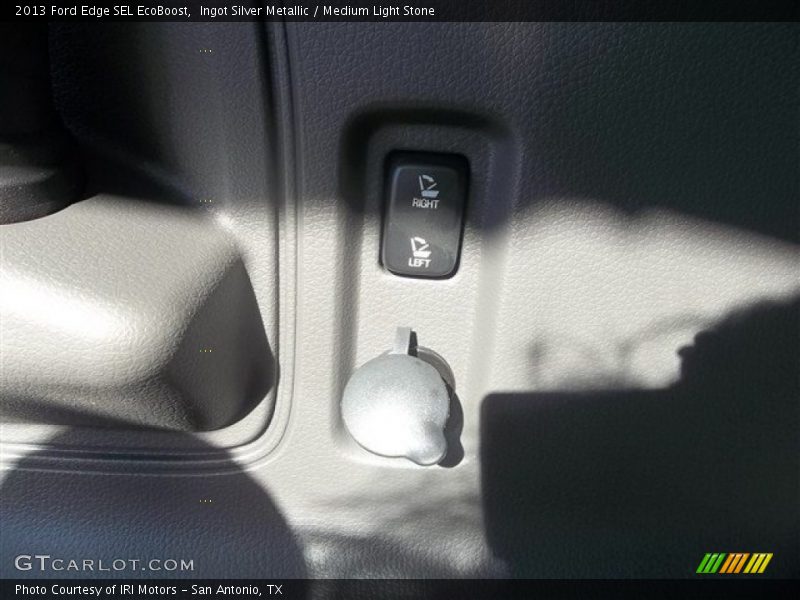 Ingot Silver Metallic / Medium Light Stone 2013 Ford Edge SEL EcoBoost