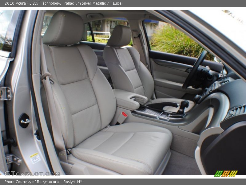 Palladium Silver Metallic / Taupe 2010 Acura TL 3.5 Technology