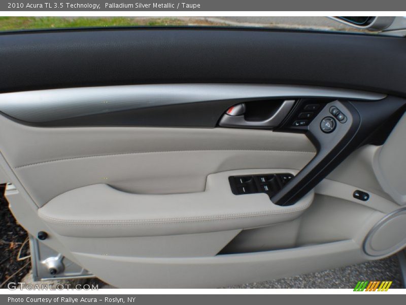 Palladium Silver Metallic / Taupe 2010 Acura TL 3.5 Technology