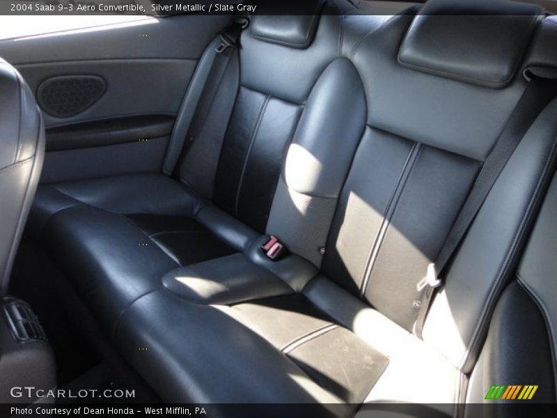 Silver Metallic / Slate Gray 2004 Saab 9-3 Aero Convertible