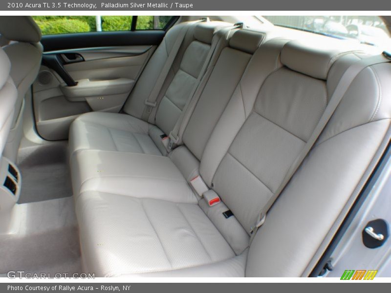 Palladium Silver Metallic / Taupe 2010 Acura TL 3.5 Technology
