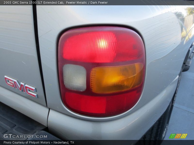 Pewter Metallic / Dark Pewter 2003 GMC Sierra 1500 SLT Extended Cab